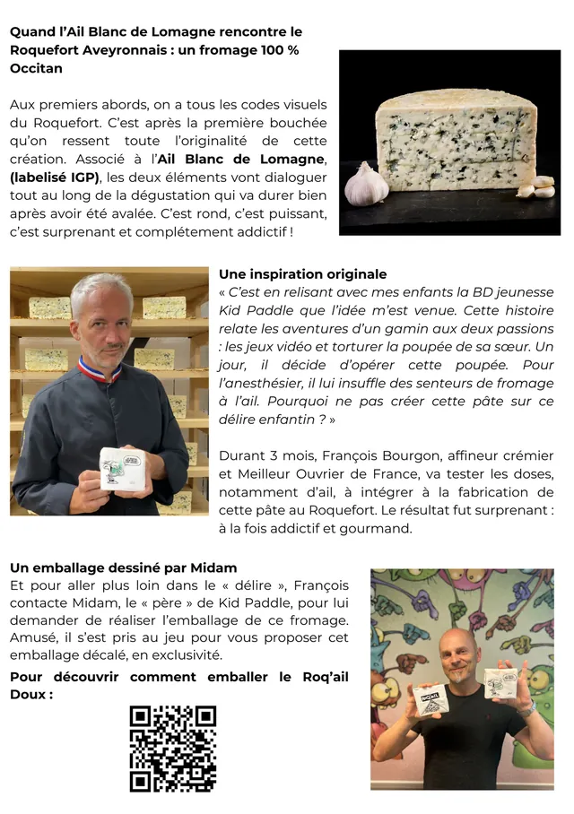Supports de communication Terroirs Fromagers, visuel 23